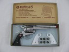 Nichols Ranch Stallion 45 Mark Ii Six Shooter Cap Gun W  Pearl Handles   Bullets