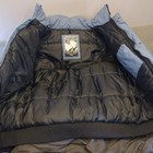 X-pedition Men   s L Blue Down Puffer Jacket Hooded Full Zip Insulated Pockets