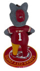 Kc Wolf Kansas City Chiefs Mascot Mini Bighead 5  Bobblehead Bobble Head Doll