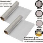 304 Stainless Steel Filter Screen 4-500 Mesh Filtration Wire Screening Sheet New
