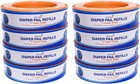 Scent-free Diaper Genie Refill Bags     8 Rolls Of 325 Count For Fresh Nursery