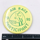 Vintage 1995 National Air Racing Group 3  Button Pin Nag Races Reno A289