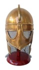 Medieval Norman Knight Battle Armor Costume Viking Helmet With Chain Mail Style