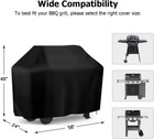 Bbq Gas Grill Cover Barbecue Waterproof Outdoor Heavy Duty Uv Protection 57 Inch