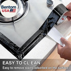 Black Aluminum Tape black Foil Tape Hvac Sealing   Patching Hot Cold Air Duct Ta