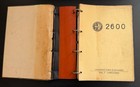 Original Factory Alfa Romeo 2600 Parts Manual Catalog Vol  2 Carrozzeria  body 