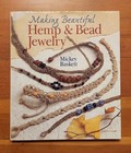 Lot Of 2 Boho Jewelry Craft Books Hemp Beading Leather Cord Designs Vintage