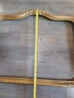 Vintage Picture Frame Gold Wood Ornate Gilt Victorian Style No Glass 17 5 x21 5 