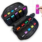Usb Flash Drive Storage Case 20 Slots Electronic Organizer Black Carrying Case