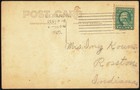Lebanon  Indiana Girl With Baby Carriage 1916 Children Original Vintage Rppc
