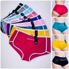 Boyshort Sports Sexy Love Panties 6 Or 12 Undies 95  Cotton Underwear Panty S-xl