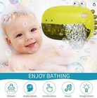 Bubble Machine Bath Time Toy With Music For Fun For Kids Grechi Dinosaur Green