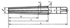 2 Pcs Set Morse Taper  Cut Reamer No 5  Hss  