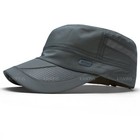 Men s Classic Army Summer Military Cap Hat Cadet Patrol Style Brim Spring Summer