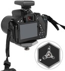 Hexagon Quick Release Plate For Tripod Camera manfrotto Bogen Quick Release q   