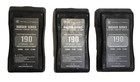  3  190wh Lithium-ion Professional Batteries  A b Gold Mount  By Intellytech