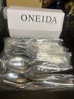 Oneida 2201stsf Scroll 18 8 Stainless Teaspoon 1 Dozen Spoon Fast Ship 