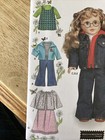 2002 Simplicity Sewing Pattern 7083 18  Doll Wardrobe 7 Outfits Vintg Uncut 8916