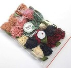 18pcs Fabric Ribbon Flowers Bows Appliques Craft Wedding Dec Bulk A0444  multi-c
