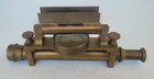 Antique Brass Locke Type Surveyor Hand Level Transit Compass Survey Instrument