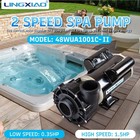 Lingxiao Spa Pump  2 Speed Hot Tub Pump 1 5hp  Lx Spa Motor 115v  2  48wua1001c