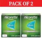 Nicorette Original Chewing Gum 2 Mg  210 Pieces-pack Of 2