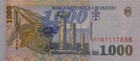 1998 Romania 1000 Lei Banknote World Paper Money Bill Note