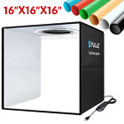 16in Led Photo Studio Light Box Portable Folding Photography Shooting Tent Kit