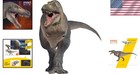 Prehistoric Dinosaur Model  12 2  Tarbosaurus Display  Movable Jaw  64pg Manual