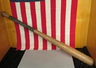 Vintage Louisville Slugger H b 125 Wood Baseball Bat Amhurst 35  School Bat Rare