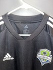 Adidas Climacool Seattle Sounders Fc Sewn Patch Soccer Jersey Mens M Polyester