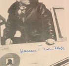 Wwii German Luftwaffe Pilot General Hannes Trautloft Knights Cross Signed Photo