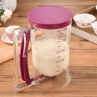 Batter Dispenser Cupcake Pancake Muffin Kitchen Measuring Baking Mix Tool 900ml