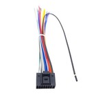 New Wire Harness 16-pin Replacement For Kenwood Car Radio Kdc-2019 Kdc2019