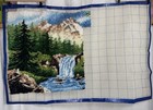 Wonderart Latch Hook Rug Kit 426128 Sierra Landscape 30x50 Started
