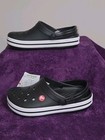 Crocs Unisex Crocband Clog Black Size Men s 5 Women s 7 Nwt 