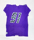 Rawlings Hammer-d Football Game Jersey Youth Boy s Xl Purple S15yfjhd