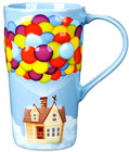 Disney Store Authentic 16 Oz Coffee Mug Pixar Up House Russell New Nib 