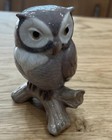 Lladro   lucky Owl  Small Owl Perched On Branch 2003