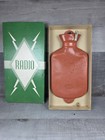 Vtg Radio Hot Water Bottle No 136 2 Qt Box Thermometer Us Rubber Co C1940s B314