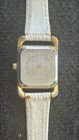 Vintage Gitano Women s Watch 2871 V377 Gold Tone Square Roman Numerals New Strap
