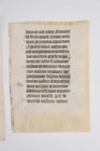 15 16th C Illuminated Manuscript Page