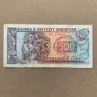 Albania  500 Leke Banknote 1996   Albanian Currency Prefix Ga Paper Money