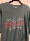 Vintage Unisex Single Stitch Canada Wilderness Graphic Tee 90s Canada Souvenir