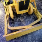 Vintage John Deere Diecast Bulldozer Crawler Tractor Toy W  Front Blade