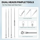 Blackhead Remover Pimple Popper Tool Kit  Comedone Pimple Extractor Acne Tools 