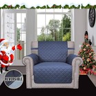 Chair Slipcover Reversible Sofa Cover Water Resistant Couch Cover Furniture Dark