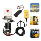 Electric Hydraulic Pump Single Acting Dump Truck Hydraulic Pump W relief Valve
