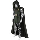 Doctor Doom Cosplay Costume Battle Suit Fancy Silver Armor Custom Made