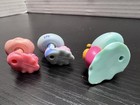 Littlest Pet Shop Carry Case 18 Figures Lps Snails Bird Frog Monkey Panda Used 